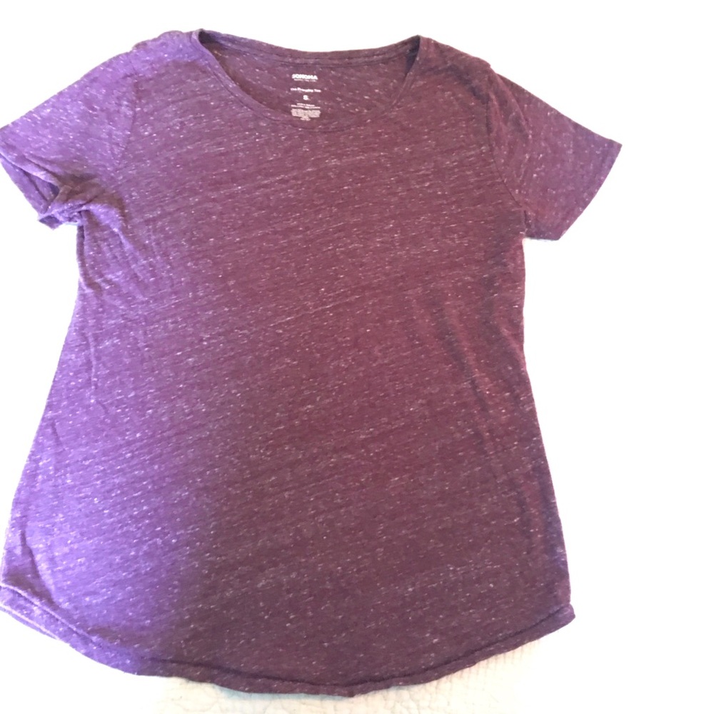 Purple t shirt, 60% Cotton